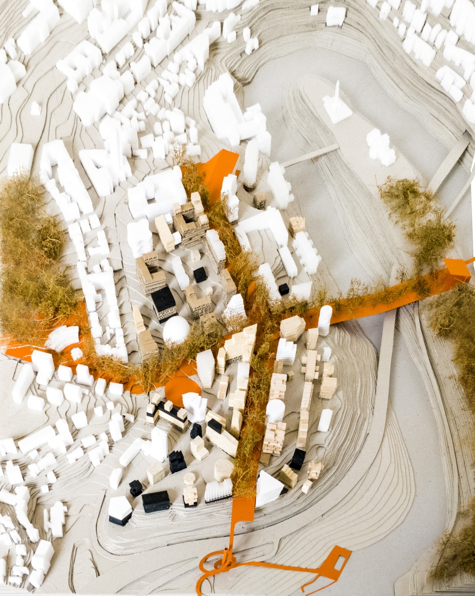 1.QTA_Veliko-Tarnovo_Masterplan-Model-Bird-View